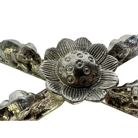 Arthur Court 'Elephants' Vintage 1994 Aluminum 13 x 9 Casserole Stand-Excellent - Picture 4 of 6